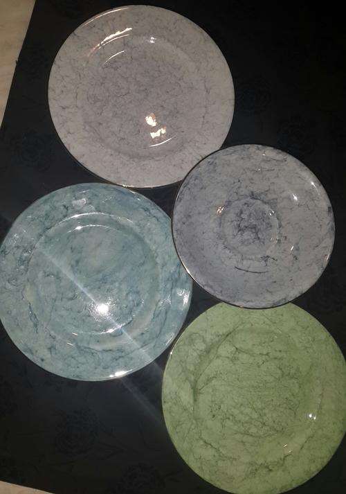 3 x Royal Albert "Gossamer" side plates + 1 saucer